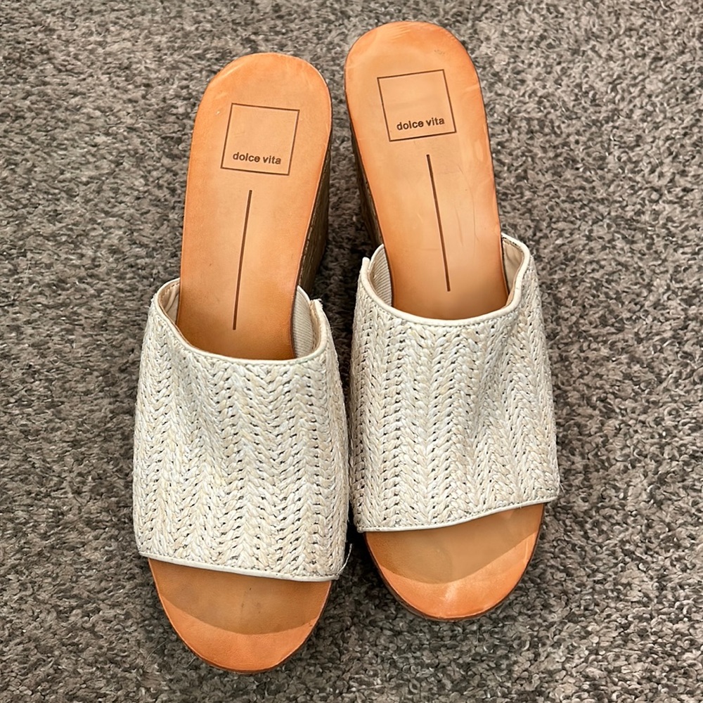 Dolce Vita Cork Platforms